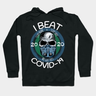 I Beat Covid Hoodie